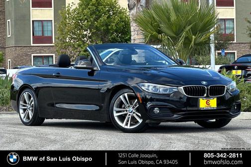 Jet Black 2018 BMW 430 i
