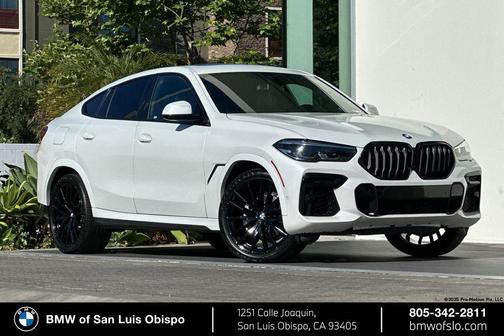 White Metallic 2023 BMW X6 xDrive40i