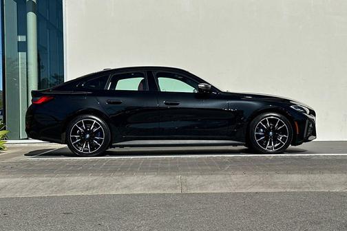 Black Sapphire Metallic 2023 BMW i4 Gran Coupe M50