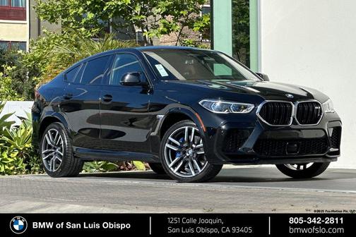 Black Sapphire Metallic 2021 BMW X6 M Base