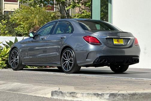 Gray Metallic 2021 Mercedes-Benz AMG C 43 4MATIC