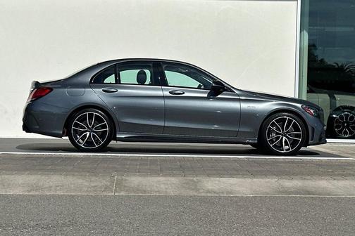 Gray Metallic 2021 Mercedes-Benz AMG C 43 4MATIC