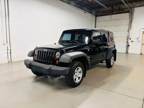 Black 2009 Jeep Wrangler Unlimited X