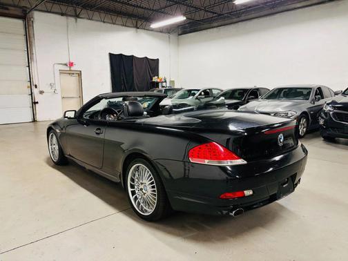 Black 2006 BMW 650 i