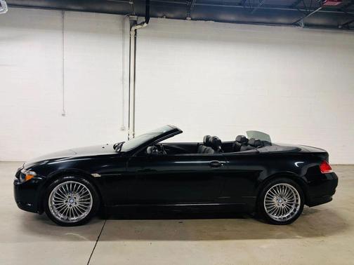 Black 2006 BMW 650 i