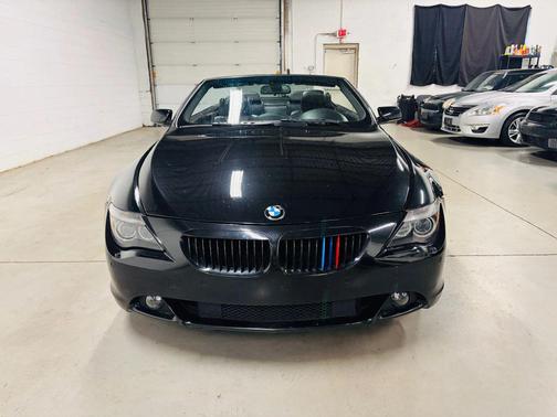 Black 2006 BMW 650 i