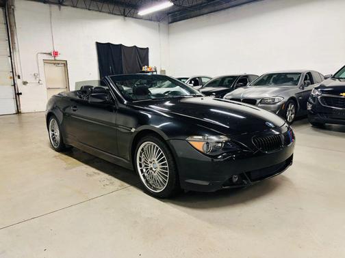 Black 2006 BMW 650 i