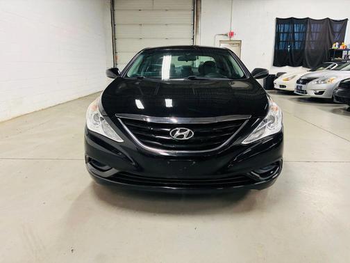 Blue 2011 Hyundai SONATA GLS