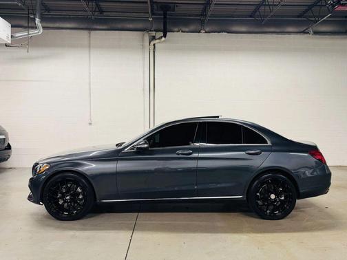 Gray 2015 Mercedes-Benz C-Class C 300 4MATIC