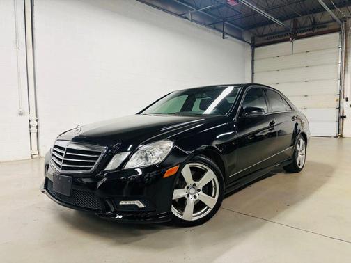 Black 2011 Mercedes-Benz E-Class E 350 4MATIC