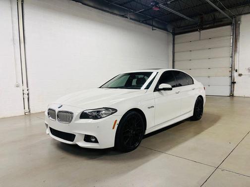 White 2014 BMW 550 i xDrive