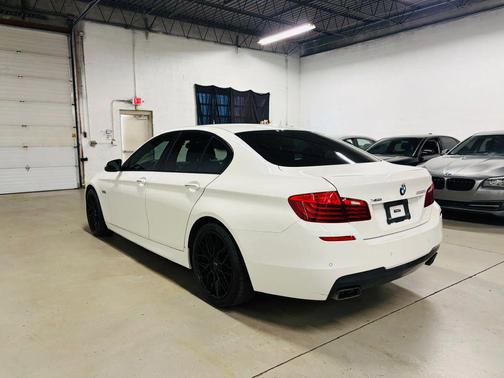 White 2014 BMW 550 i xDrive