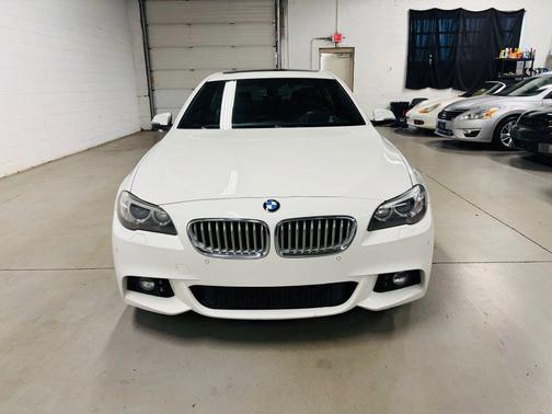 White 2014 BMW 550 i xDrive