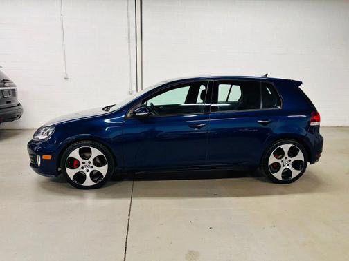 Blue 2011 Volkswagen GTI 4-Door