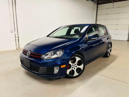 Blue 2011 Volkswagen GTI 4-Door
