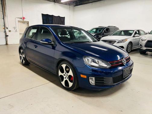 Blue 2011 Volkswagen GTI 4-Door