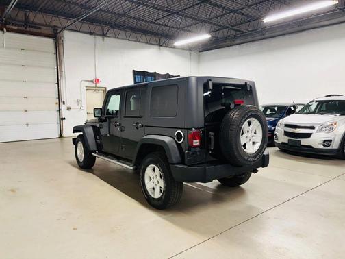 Black 2008 Jeep Wrangler Unlimited X