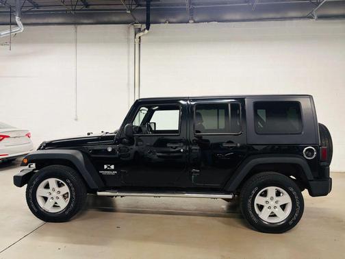 Black 2008 Jeep Wrangler Unlimited X