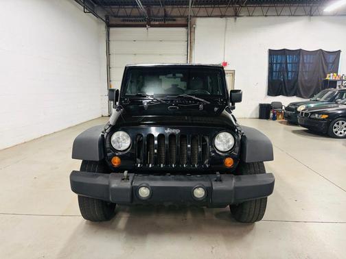 Black 2008 Jeep Wrangler Unlimited X