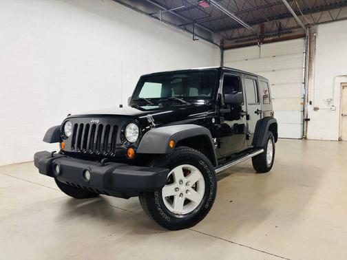 Black 2008 Jeep Wrangler Unlimited X