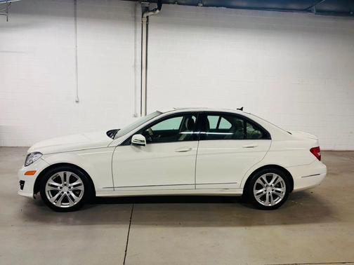 White 2012 Mercedes-Benz C-Class C 300 4MATIC Luxury