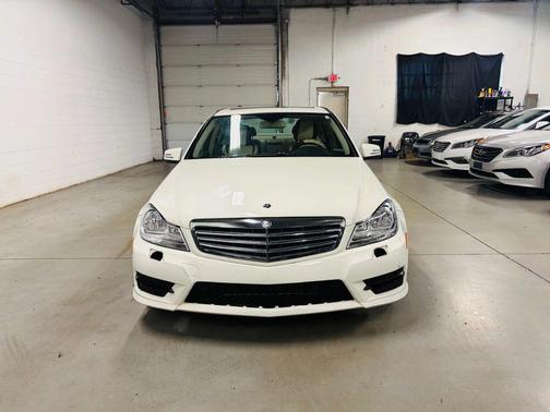 White 2012 Mercedes-Benz C-Class C 300 4MATIC Luxury