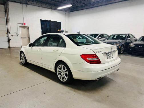 White 2012 Mercedes-Benz C-Class C 300 4MATIC Luxury