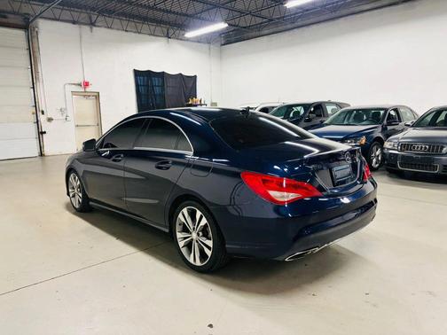 Blue 2017 Mercedes-Benz CLA 250 Base