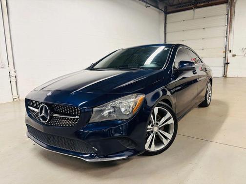 Blue 2017 Mercedes-Benz CLA 250 Base