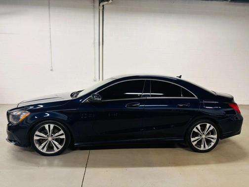 Blue 2017 Mercedes-Benz CLA 250 Base