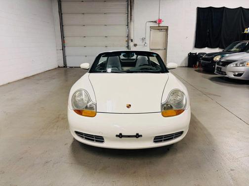 White 2000 Porsche Boxster Cabriolet 2D