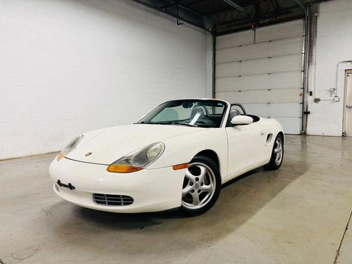 White 2000 Porsche Boxster Cabriolet 2D