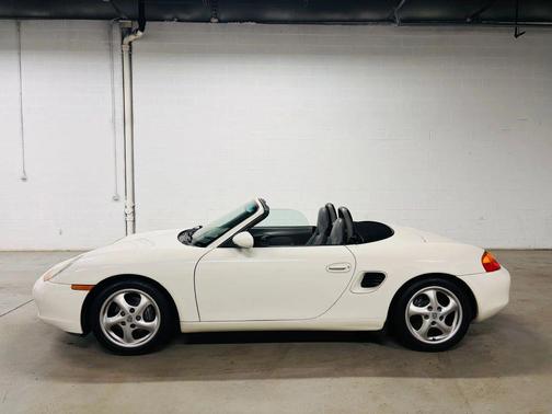 White 2000 Porsche Boxster Cabriolet 2D