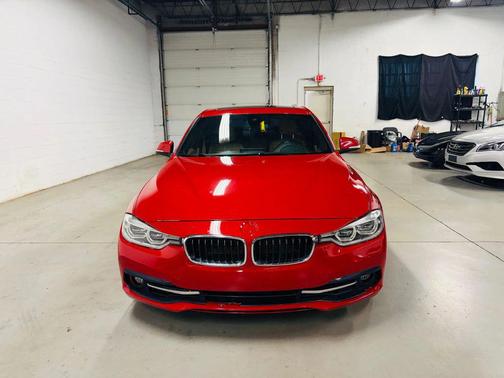 Red 2016 BMW 328 i