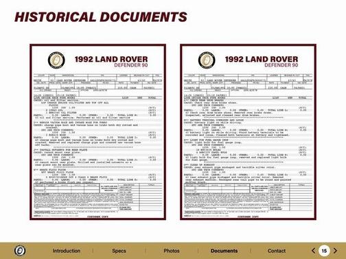 1992 Land Rover Defender BROOKLYN WORKS