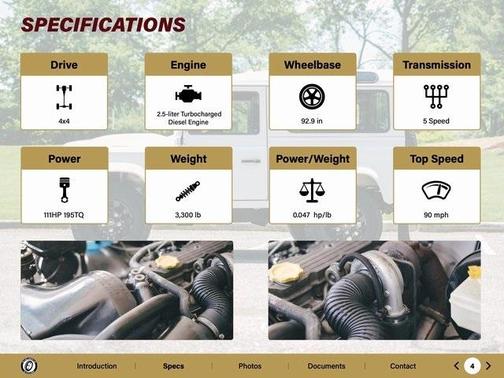 1992 Land Rover Defender BROOKLYN WORKS