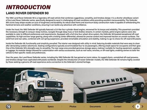 1992 Land Rover Defender BROOKLYN WORKS