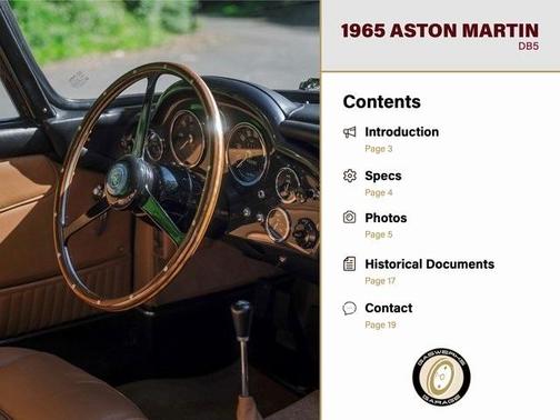 1965 Aston Martin DB5