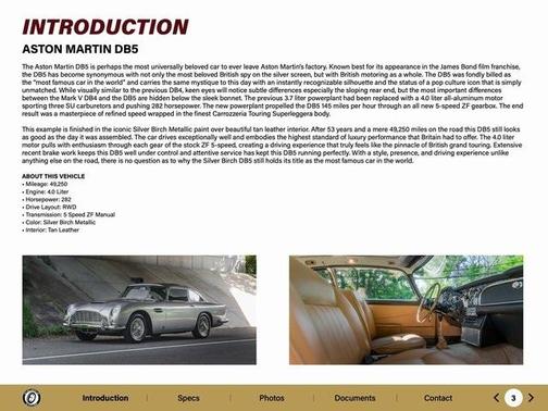 1965 Aston Martin DB5