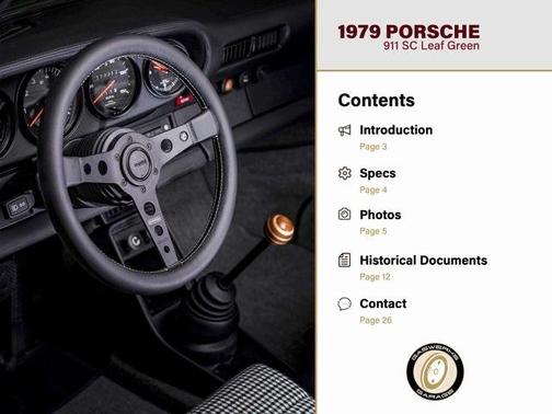 1979 Porsche 911 SC