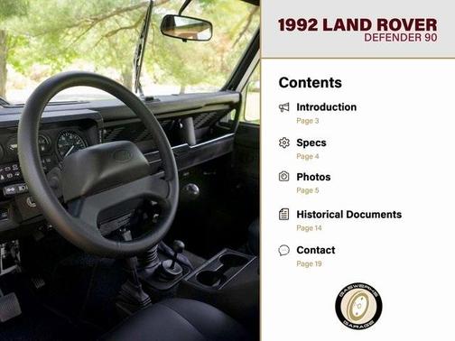 1992 Land Rover Defender BROOKLYN WORKS