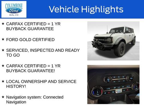 2022 Ford Bronco WILDTRAK