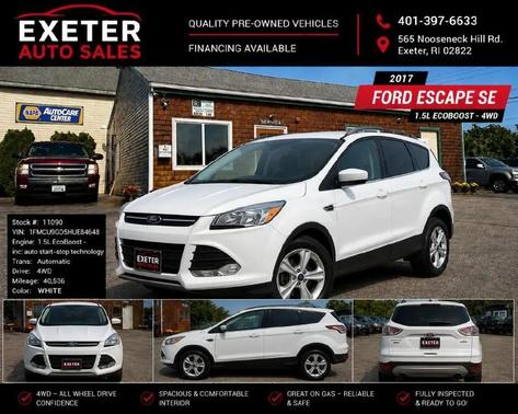White 2017 Ford Escape SE