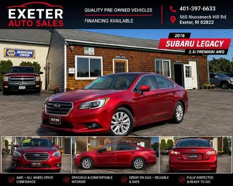 RED 2016 Subaru Legacy Limited