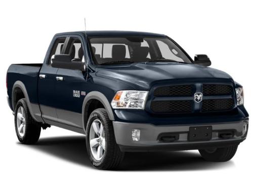 White 2014 RAM 1500 4WD Quad Cab 140.5'' Big Horn