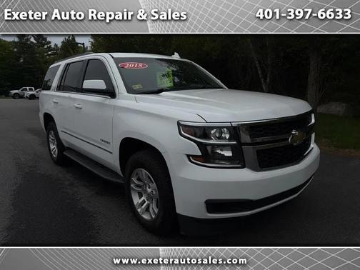 White 2018 Chevrolet Tahoe LT