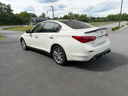 White 2014 INFINITI Q50 Premium