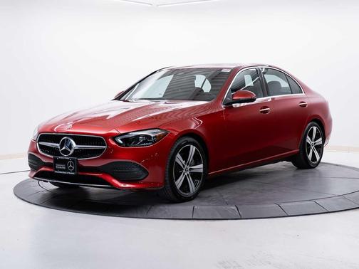 MANUFAKTUR Cardinal Red Metallic 2023 Mercedes-Benz C-Class C 300 4MATIC