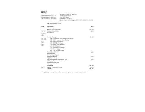 2023 Mercedes-Benz GLA 250 4MATIC