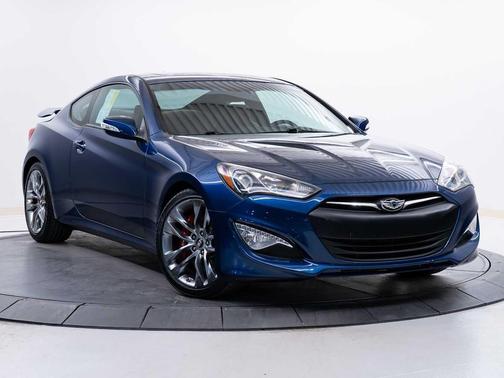 Ibiza Blue 2015 Hyundai Genesis Coupe 3.8 Ultimate